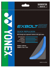 Load image into Gallery viewer, Badminton Re-String Exbolt 65