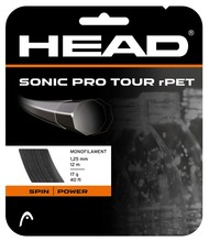 Load image into Gallery viewer, Tennis Re-String Head Sonic Pro Tour rPET