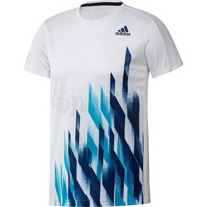 Adidas Mens Graphic T-Shirt - White