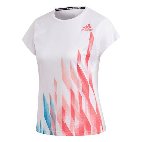 Adidas Ladies Graphic T-Shirt - White