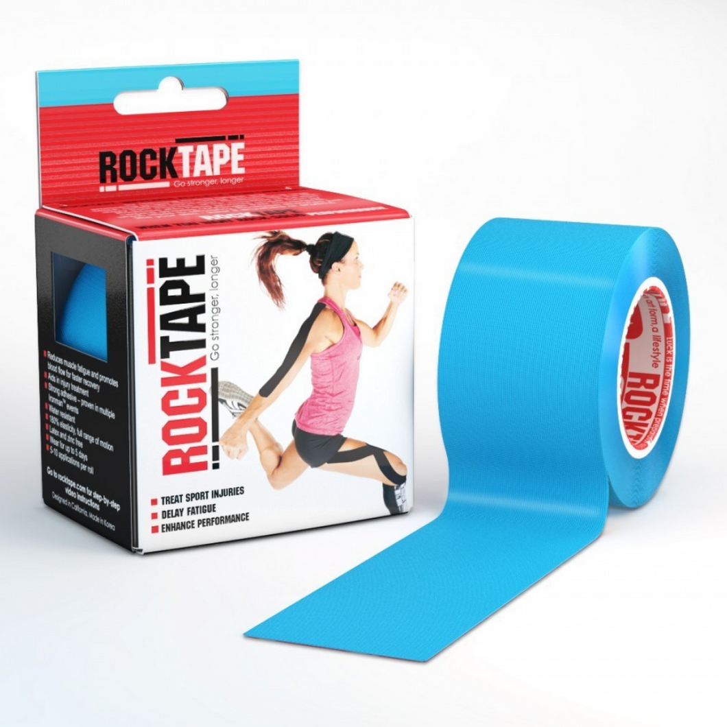 RockTape Electric Blue - 5cm x 5m Kinesiology Tape