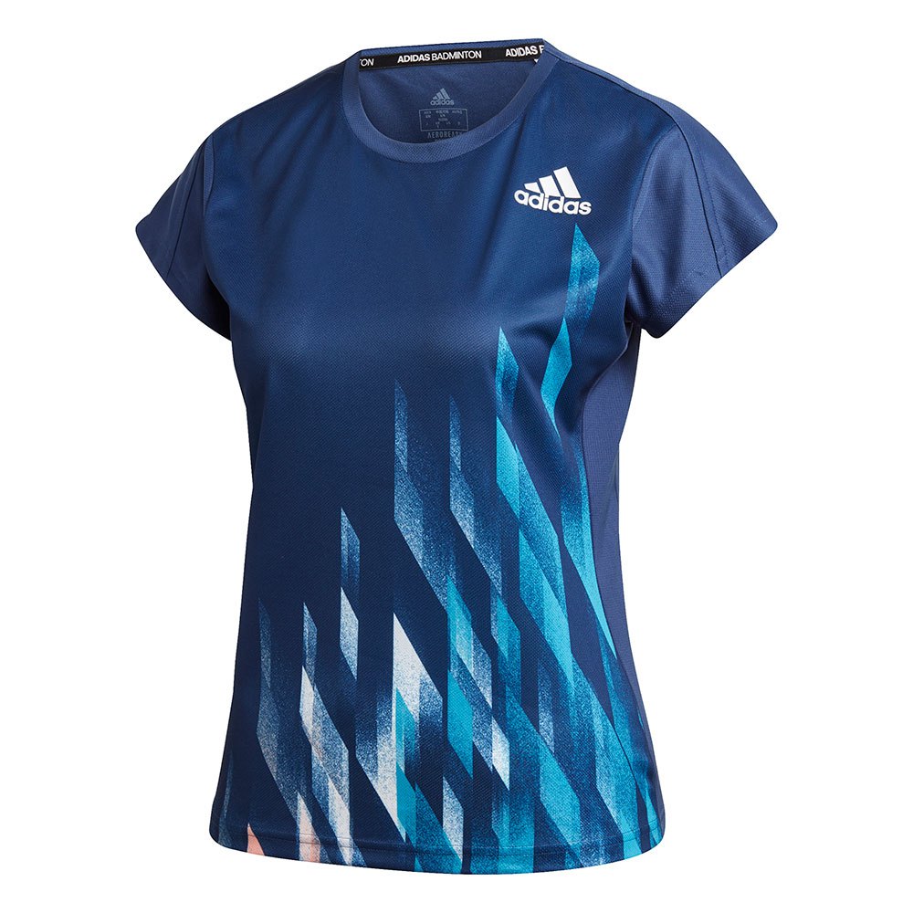Adidas Ladies Graphic T-Shirt - Navy