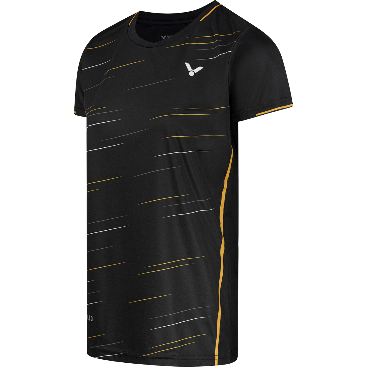Victor T-SHIRT T-24100 C BLACK FEMALE