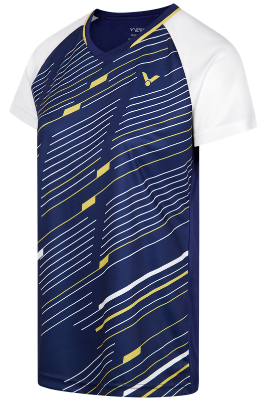 VICTOR T-SHIRT T-44100 B BLUE WOMENS