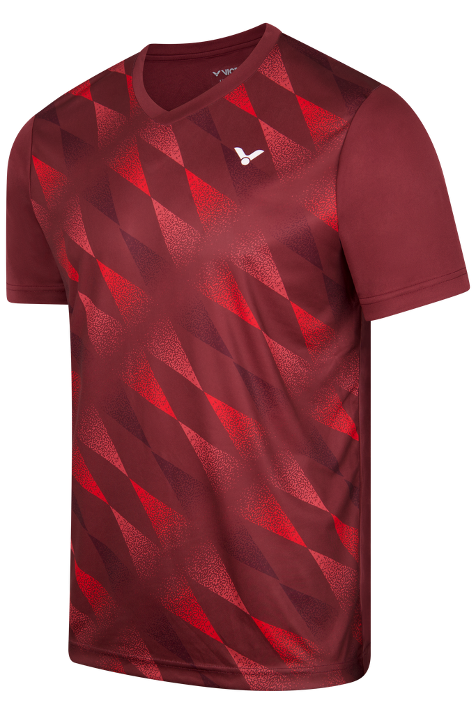 VICTOR T-SHIRT T-43102 D RED  UNISEX