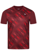 VICTOR T-SHIRT T-43102 D RED  UNISEX
