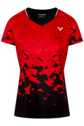 VICTOR T-Shirt T-54101 D Red- Female