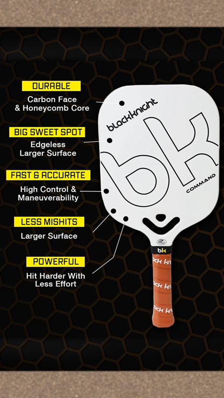 Black Knight Command Pickle Paddle