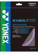 Load image into Gallery viewer, Badminton Re-String Exbolt 63

