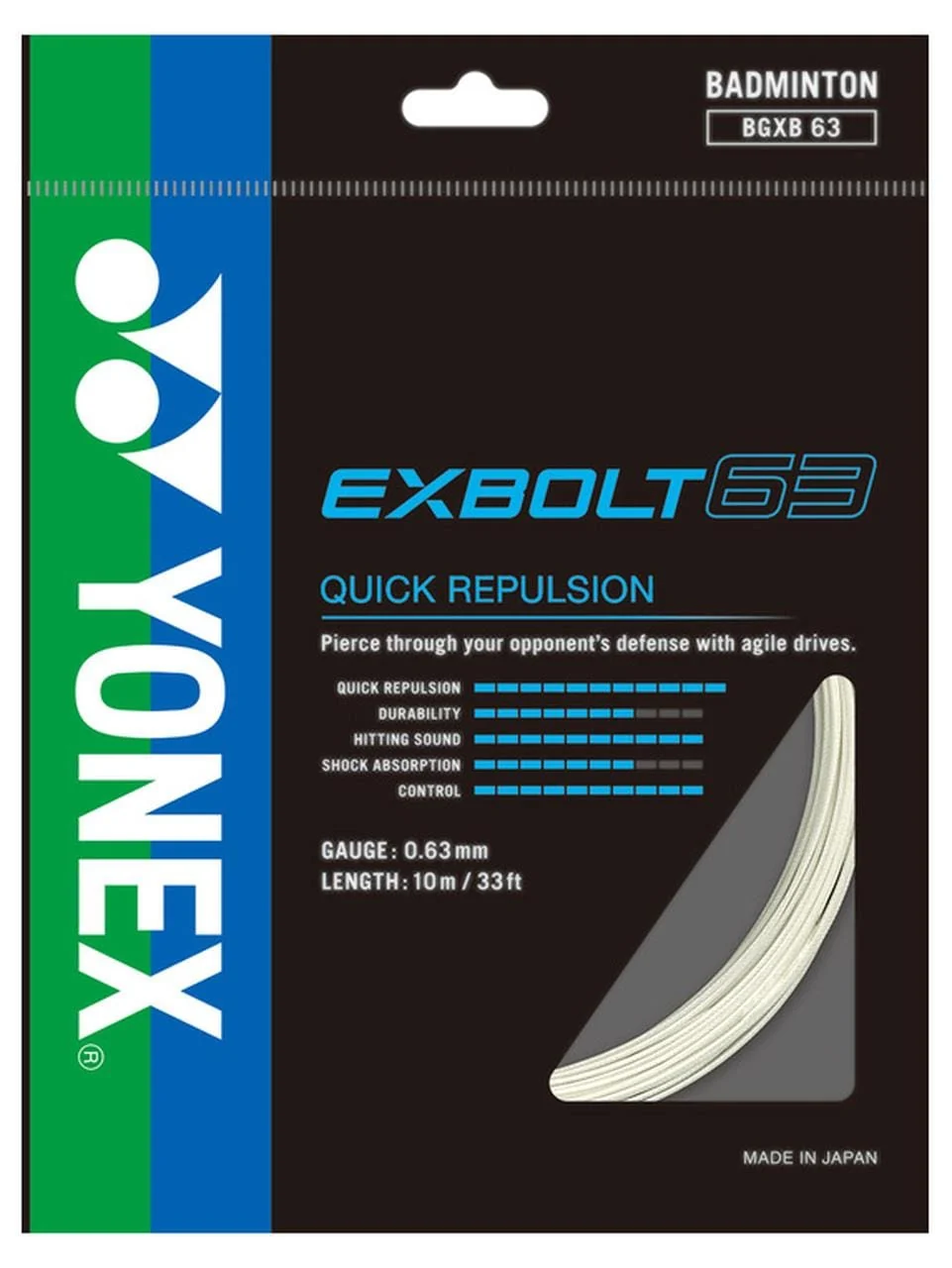 Badminton Re-String Exbolt 63