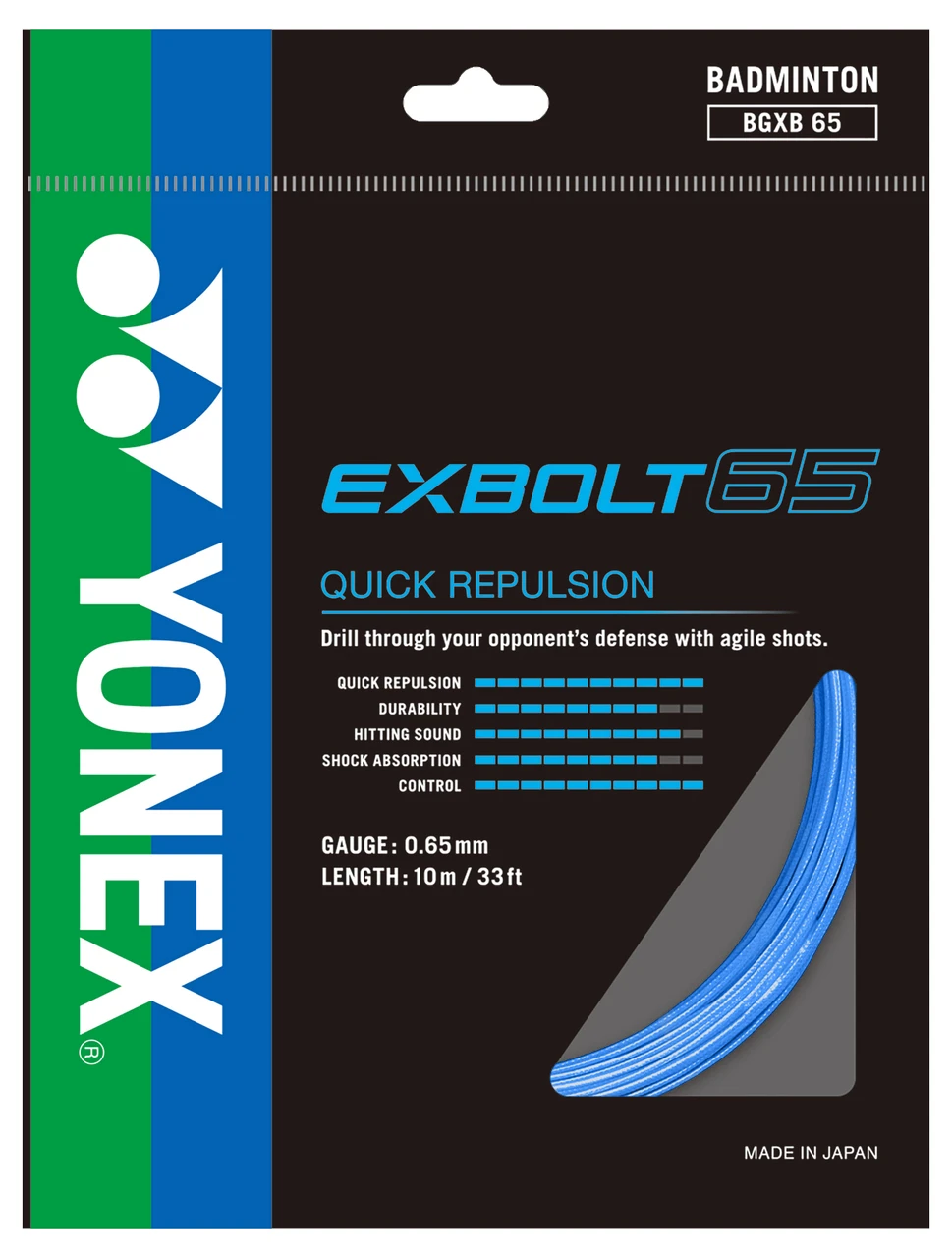 Badminton Re-String Exbolt 65