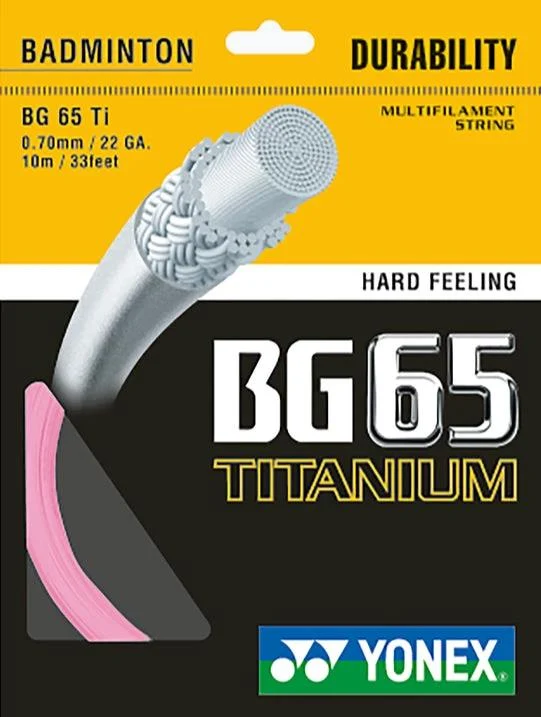 Badminton Re-String BG65Ti