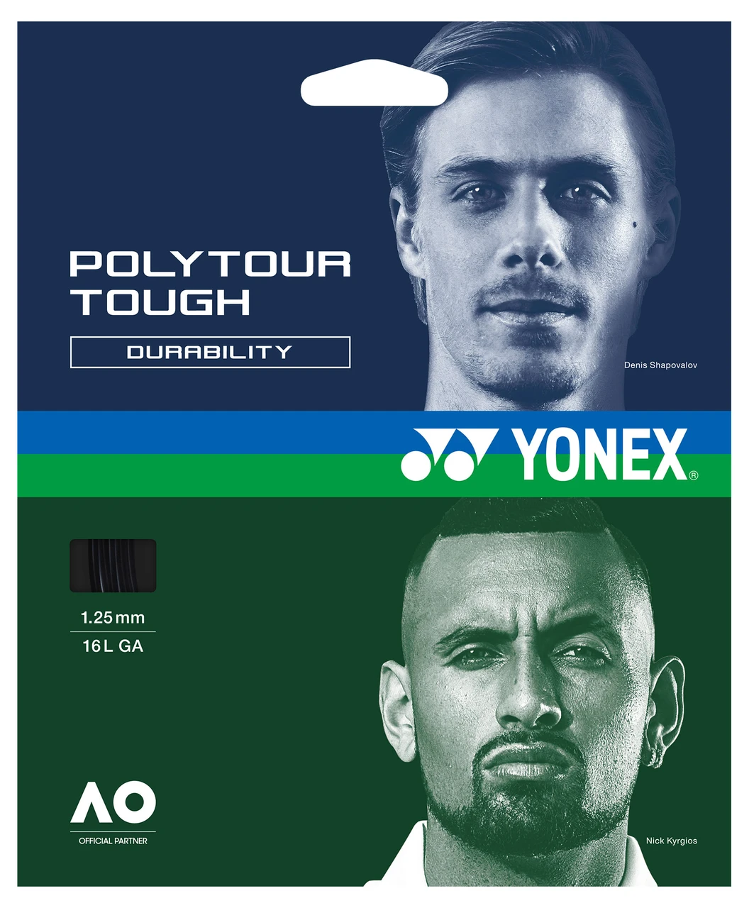 Tennis Re-String Poly Tour Tough 6L