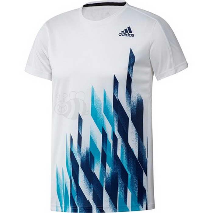 Adidas Mens Graphic T-Shirt White