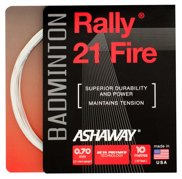 Badminton Re-String Ashaway Rally 21 Fire